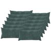 vidaXL Husă pentru pernă 12 pcs HEERLEN Albastru Mării 40 x 80 cm