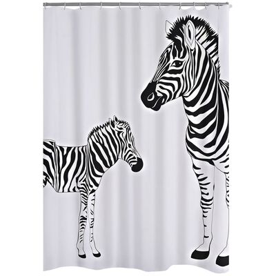RIDDER Perdea de duș Zebra, 180 x 200 cm