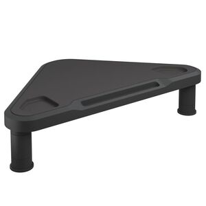 vidaXL Suport de colț pentru monitor, negru, 49x28x10,5 cm