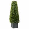 vidaXL Copac Artificial de Eucalyptus Verde 27 x 27 x 90 cm Plastic