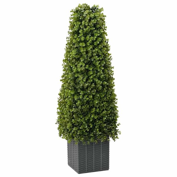vidaXL Copac Artificial de Eucalyptus Verde 27 x 27 x 90 cm Plastic