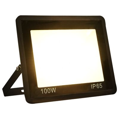 vidaXL Proiector cu LED, 100 W, alb cald