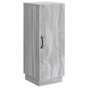 vidaXL Bufet Sonoma gri 33 x 34,5 x 87 cm Lemn prelucrat