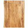 vidaXL Blat de masă, 80x(50-60)x2,5 cm, lemn masiv de acacia