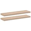 vidaXL Rafturi plutitoare, 2 buc., 90x23,5x4 cm, lemn prelucrat