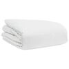 vidaXL Set de Pături cu pernă 3 pcs Alb Pene de rață