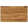 vidaXL Placă de masă 120 x 70 x 3,5 cm Dreptunghiular natural