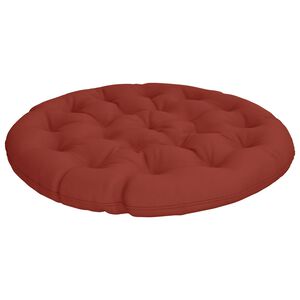 vidaXL Perna pentru fotoliul Papasan VIANEN 100% Polyester Roșu