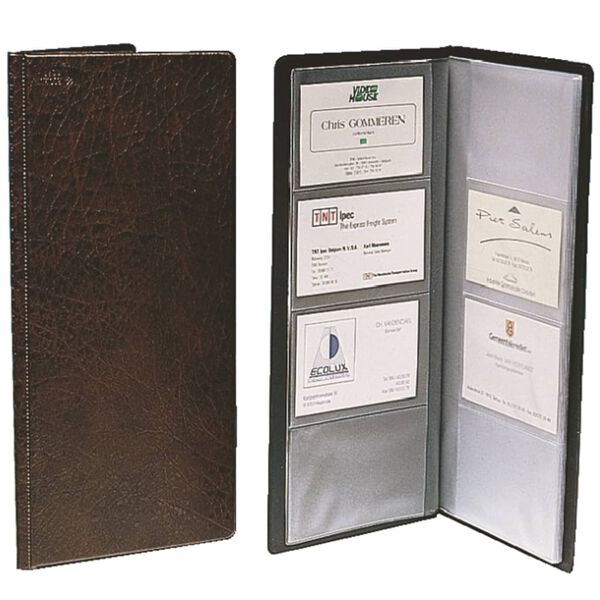 Esselte Dosar pentru cărți de vizită, negru