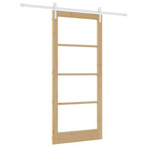vidaXL Ușă glisantă ORKDAL natural 93 x 211 cm