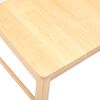 vidaXL Scaune de dining 2 pcs natural 43 x 54 x 89 cm