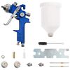 vidaXL Kit pistol de pulverizare HVLP cu cuvă de 600 ml 600 ml