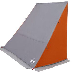 vidaXL Cort pentru hayon 190 x 150 x 185 cm Gri și Portocalie tafta