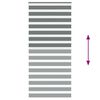 vidaXL Jaluzea tip zebra gri închis lățime țesătură 100,9 cm poliester