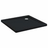 vidaXL Tavă de bază pentru duș cu puncte 80 x 80 x 4 cm ABS Negru