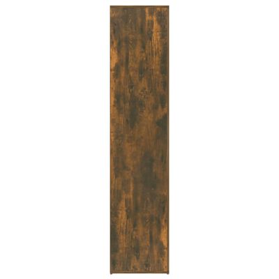 vidaXL Pantofar, stejar fumuriu, 80x39x178 cm, lemn prelucrat
