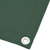 vidaXL Paravan de balcon verde închis 75x700 cm 100% poliester oxford