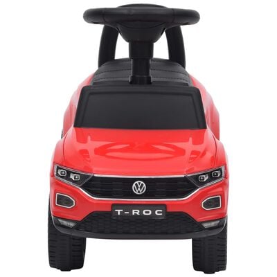 vidaXL Mașinuță primii pași Volkswagen T-Roc, roșu