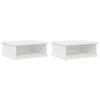 vidaXL Noptieră 2 pcs Alb 40 x 31 x 15 cm Lemn compozit
