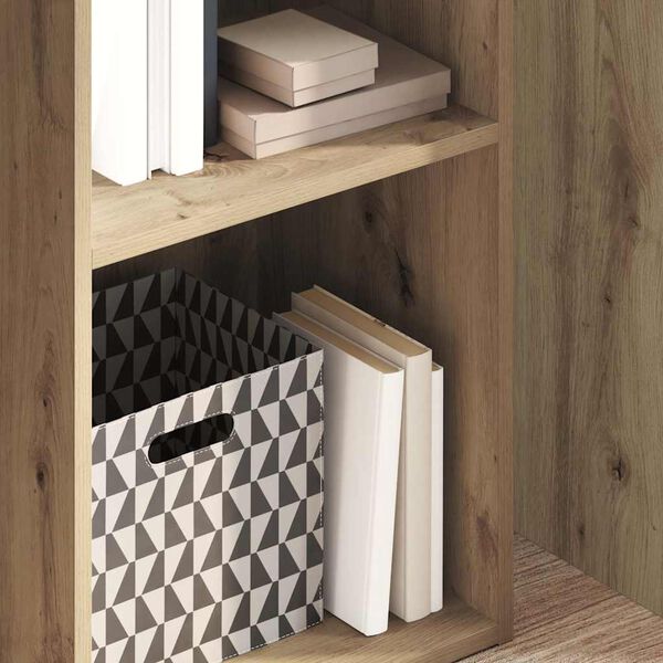 vidaXL Bibliotecă, stejar artizanal, 40x30x152 cm, lemn prelucrat