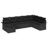 vidaXL Set de canapele pentru grădină 8 buc. Rattan poli