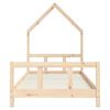 vidaXL Cadru de pat pentru copii, 90x190 cm, lemn masiv de pin