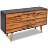 vidaXL Dulap, 115x35x70 cm, lemn masiv de acacia