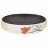 vidaXL Lavoar de blat, multicolor, 59x40x15 cm, ceramică, oval