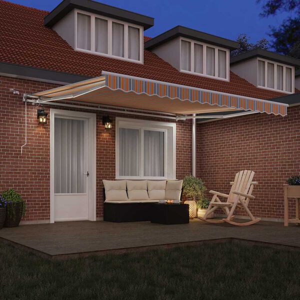 vidaXL Cortina Retractabilă Multicolour 400 &times; 300 cm