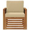 vidaXL Set de canapele de exterior Lemn de acacia solid și poliester