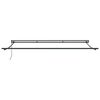 vidaXL Cortina Retractabilă Negru 400 &times; 300 cm Poliester și metal