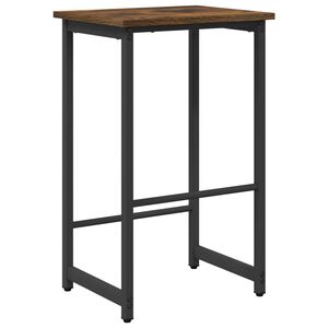 vidaXL Scaun de bar Stejar fumuriu 40 x 32 x 74 cm Lemn prelucrat