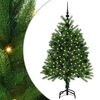 vidaXL Brad de Crăciun cu 150 LED cu suport Verde 120 cm PE