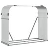 vidaXL Suport pentru bușteni, argintiu, 120x45x100 cm, oțel galvanizat