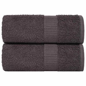 vidaXL Lavete de baie, FROGN, antracit, 15x21 cm, 360 g/m&sup2;