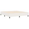vidaXL Cadru de pat platformă Crem 180 x 200 cm Țesătură din corduroy