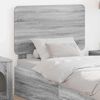 vidaXL Tăblie cap cu headboard Gri Sonoma 75 cm Lemn compozit