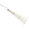 vidaXL Lampă cu artificii de Crăciun, 140 LED-uri, albastru, 20 cm
