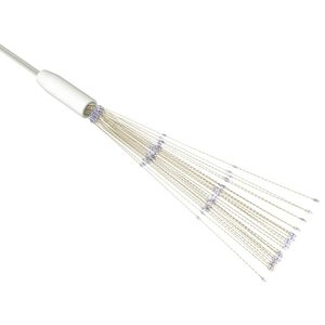 vidaXL Lampă cu artificii de Crăciun, 140 LED-uri, albastru, 20 cm
