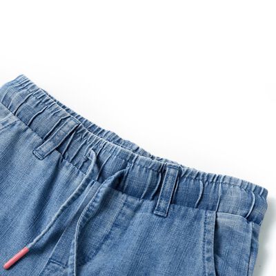 Pantaloni pentru copii, albastru denim, 92