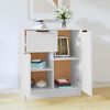 vidaXL Dulap, alb, 60x30x70 cm, lemn prelucrat