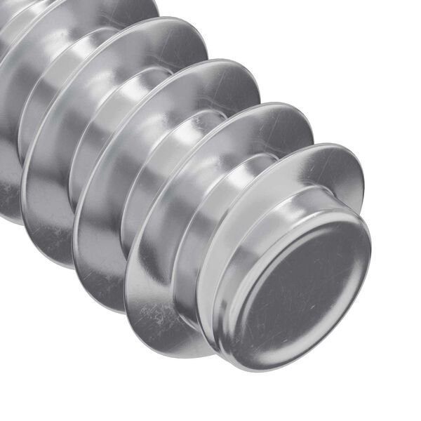 vidaXL Șurub 12 pcs Argintiu M6 x 12 mm Fier