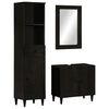 vidaXL Set mobilier de baie, 3 piese, lemn masiv de mango