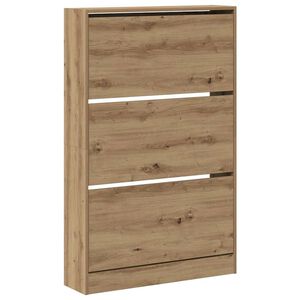 vidaXL Dulap pentru pantofi 80 x 21 x 125,5 cm Lemn prelucrat