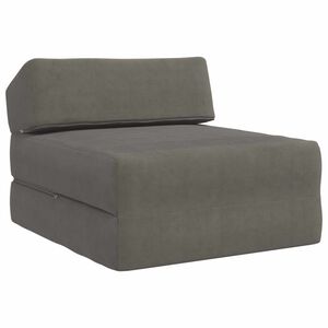 vidaXL Canapea Pat Pliabilă Gri deschis 60 x 70 x 41 cm Țesătură