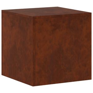 vidaXL Suport pentru plante Ruginit 40 x 40 x 40 cm