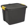 Practo Home Cutie de depozitare, 42 L, negru