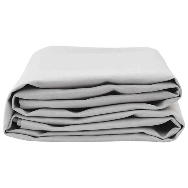 vidaXL Înlocuire de copertină Gri deschis 1000 x 160 cm