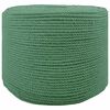 vidaXL Sfoară din bumbac 10 buc. 2 mm 100 m Verde 100% bumbac