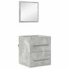 vidaXL Set de mobilier pentru baie cu sertar Gri 41 x 38,5 x 48 cm